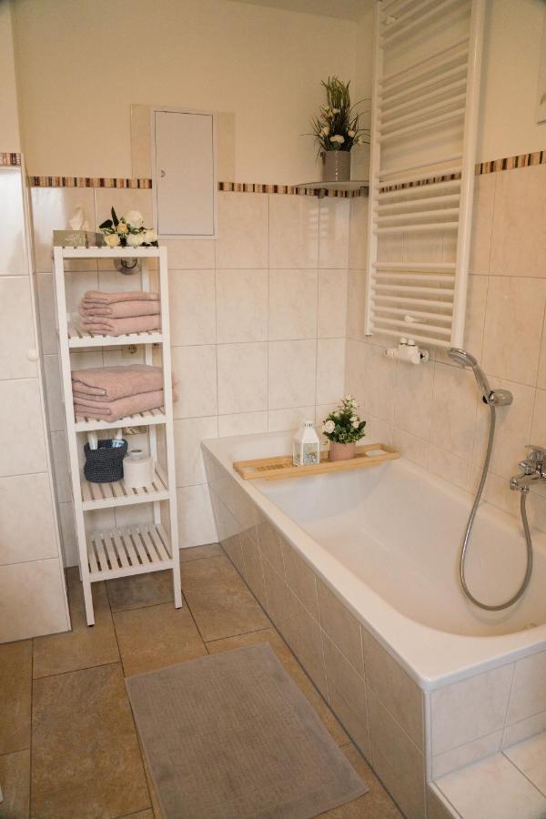 赛博尼茨Urlaubsfreude Biedermann Haus Blumenglueck - Rose公寓 外观 照片